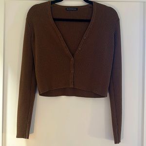 Brandy Melville Ribbed Cardigan